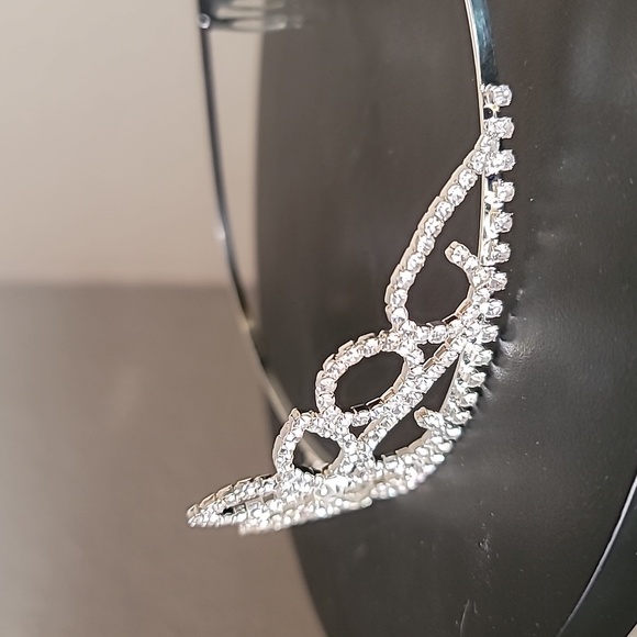 NEW! Wedding Prom Rhinestone Hair Comb Band Tiara main image 7